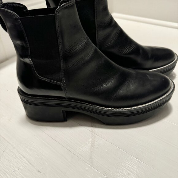 Zara - black boot - Picture 1 of 3